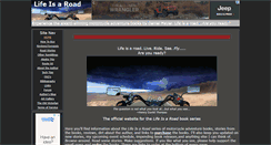 Desktop Screenshot of lifeisaroad.com